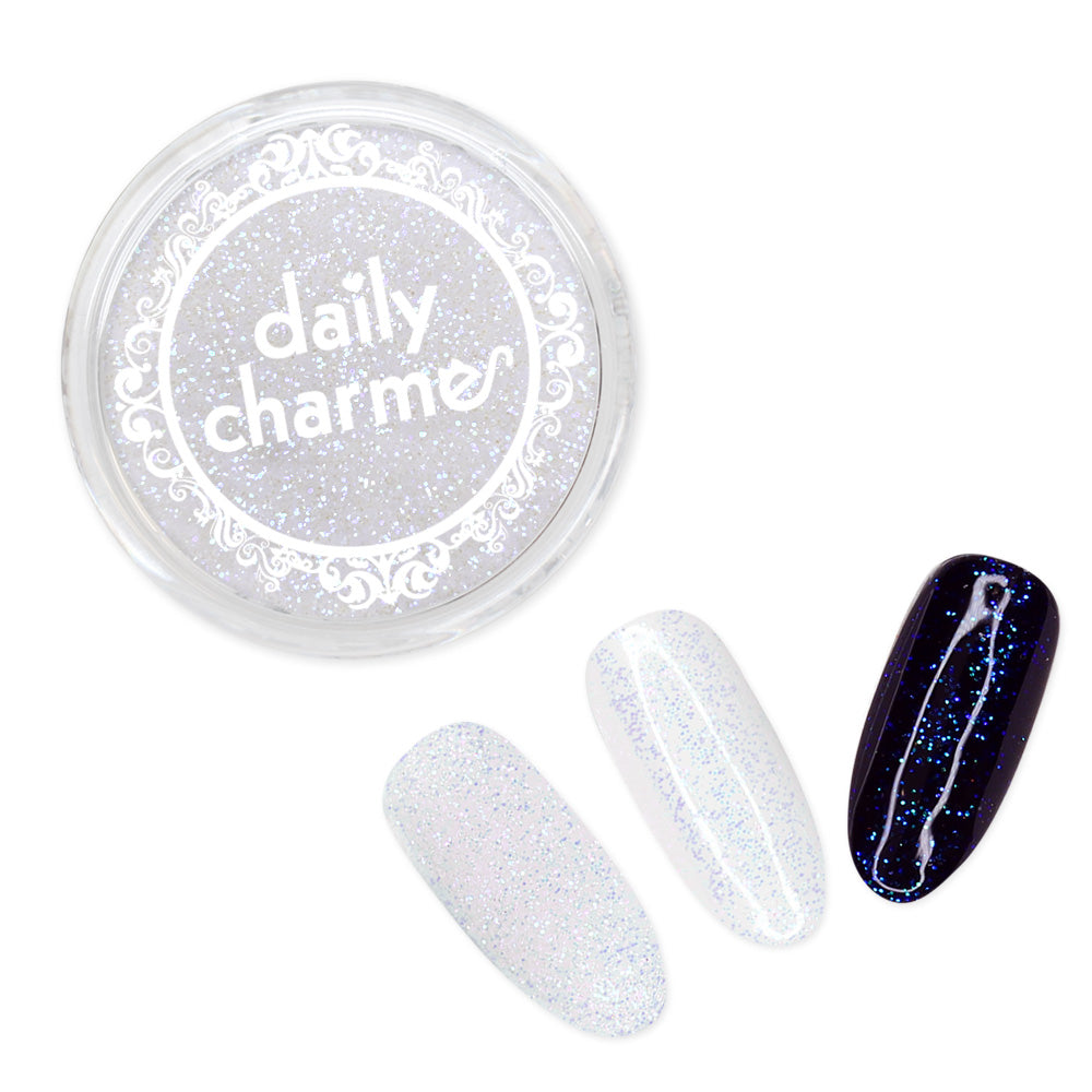 Iridescent Glitter Dust / Moonlit Night Daily Charme Solvent Resistant Nail Art Iridescent Glitter Dust / Moonlit Night