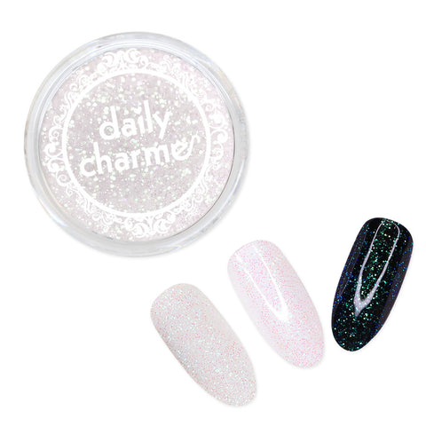 Daily Charme Solvent Resistant Nail Art Iridescent Glitter Dust / Aurora Night