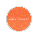 Neon Glitter Dust / Orange Summer Nail Art