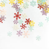 Delicate Soft Paper Glitter Mix / Colorful Snowflakes Nail Art