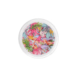 Delicate Soft Paper Glitter Under the Sea Mermaid Fish Coral Nail Art