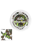 Delicate Soft Paper Glitter / Viridescent Butterflies Green Nail Art