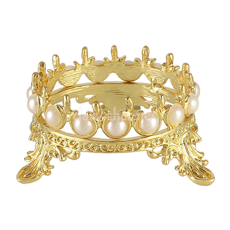 Royal Crown Brush Stand / Gold Royal Crown Brush Stand / Gold Nail Art Supplies