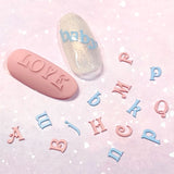 Daily Charme Silicone Nail Art Mold / Lowercase Alphabets