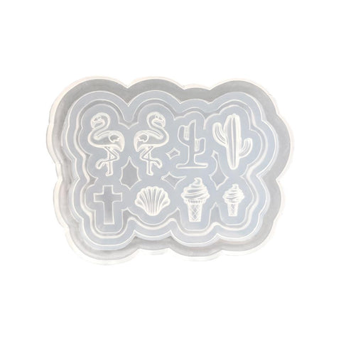 Daily Charme Silicone Nail Art Mold / Summer Vibes