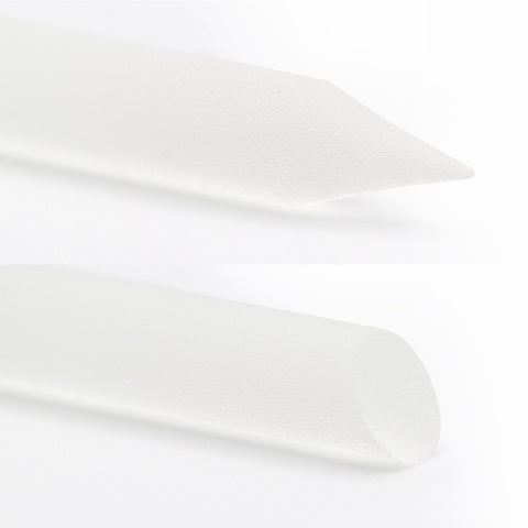2-in-1 Glass Cuticle Pusher Pointy Quality Under Nail Prepping Cleaner