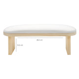 Modern Cushioned Manicure Armrest White Wooden