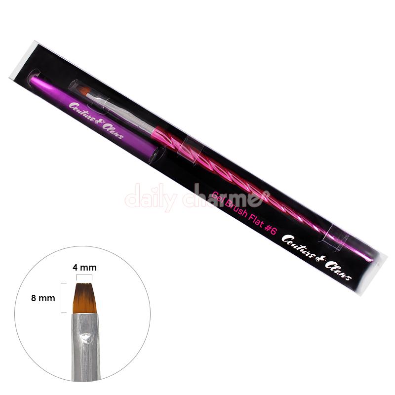 Couture Claws Unicorn Gel Brush / Flat #6 Couture Claws Unicorn Gel Brush / Flat #6