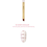 Daily Charme Nail Art Brush / 02 Short Angular
