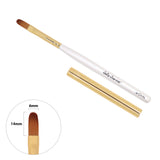 Daily Charme Nail Art Brush / 08 Oval Full Coverage Gel Sculpting Tool