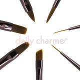 Quality Tati Gel Nail Art Brushes Set
