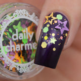 Spooky Halloween Glitter Mix Set / 12 Jars Nail Art Decor