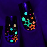 Spooky Halloween Glitter Mix Set / 12 Jars Nail Art Decor