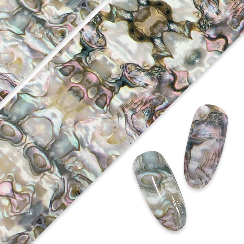 Nail Art Foil Paper / Natural Shell Nail Art Foil Paper / Natural Shell Mother of Pearl