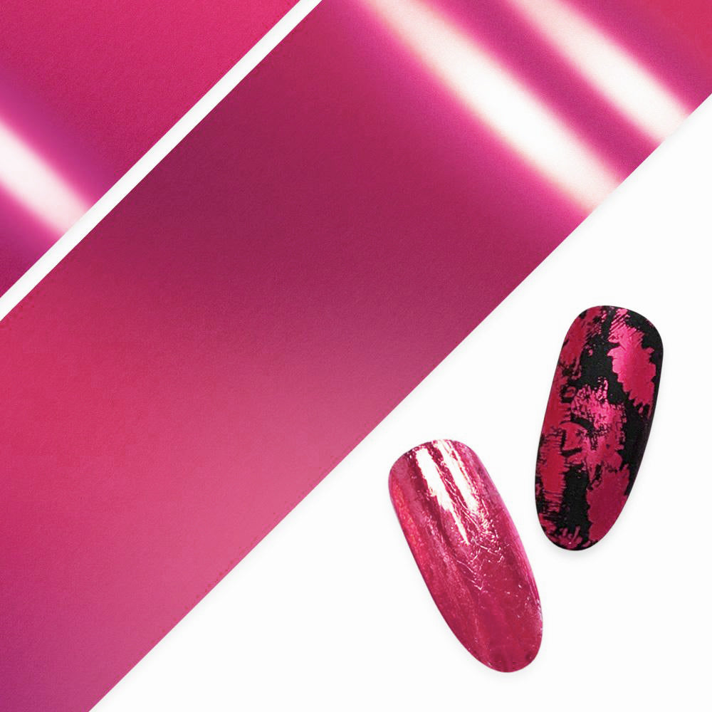 Nail Art Foil Paper / Magenta Daily Charme Nail Art Foil Paper / Metallic Magenta