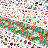 Nail Art Foil Box / Halloween Parade Skull Pumpkin Cute Nail Art