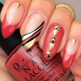 Nail art gold metallic 1mm caviar microbeads