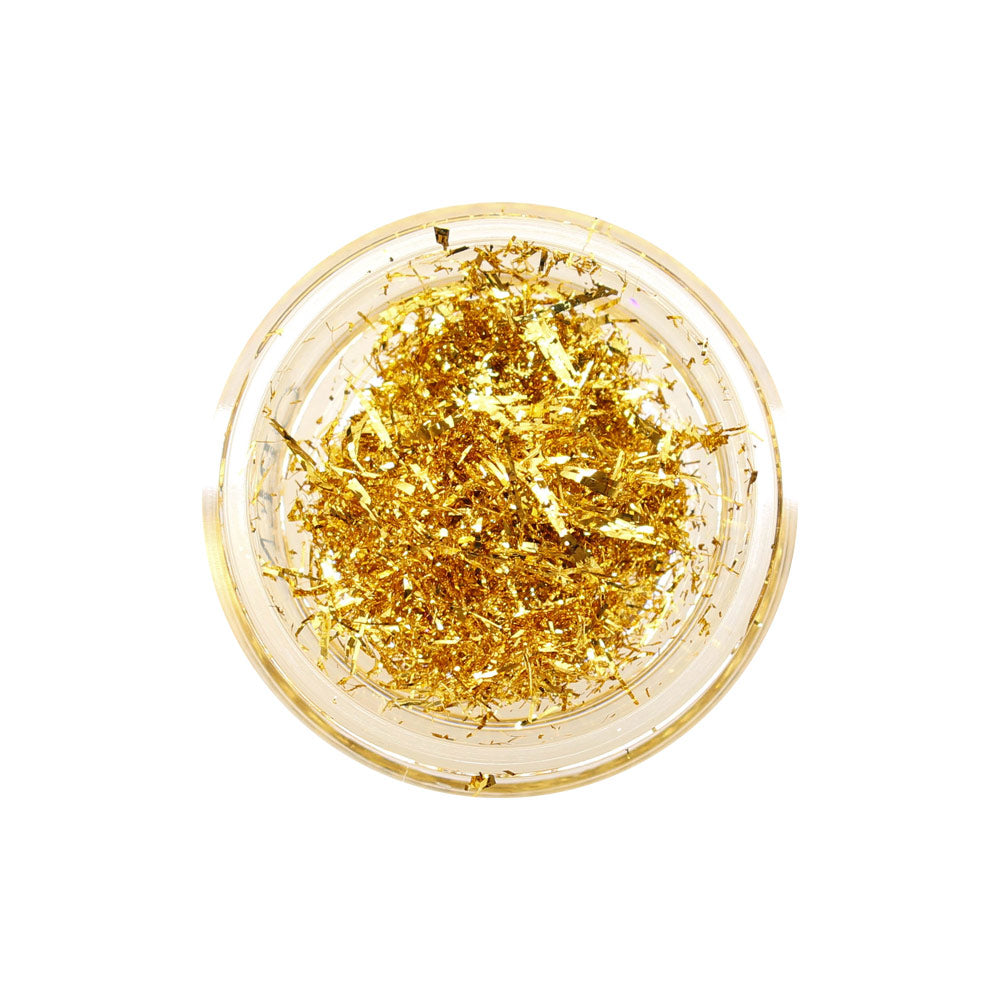 Metallic Tinsel Foil / Gold Metallic Tinsel Foil / Gold for Nail Art