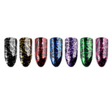 Metallic Tinsel Foil / Pink Valentines Day Nail Art Supplies