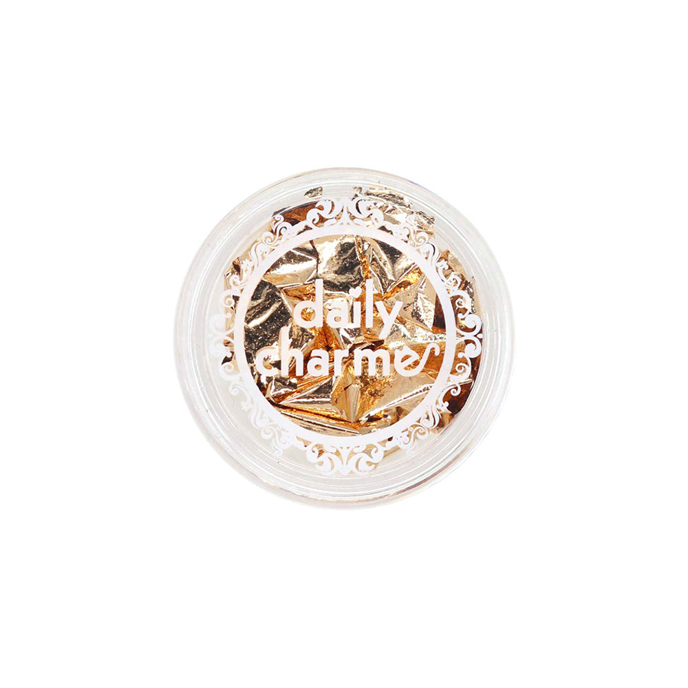 Metallic Crisp Foil / Champagne Gold Daily Charme Nail Art Metallic Crisp Foil / Champagne Gold
