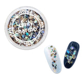 Daily Charme Crushed Seashell / Paua Natural Shell Summer Mermaid Nail