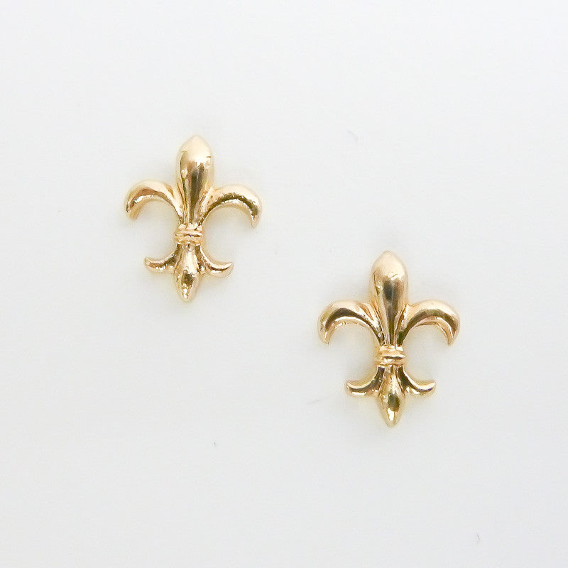 Fleur-de-lys / Gold Nail Art Decoration - Fleur-de-lys