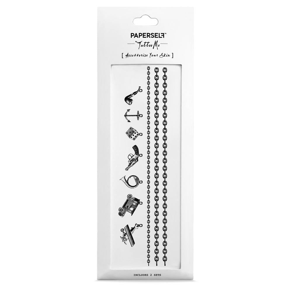 PAPERSELF Temporary Tattoo / My Favourite Things - Boys Charm Bracelet My Favourite Things - Boys Charm Bracelet by PAPERSELF Temporary Tattoo