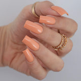 Charme Gel / 503 Peach Perfect Orange Soft Summer Nail Polish