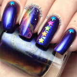 Nail Art Decoration - Neon Rainbow 3mm Star Studs