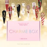 Charme Box Nail Art Subscription Bi-Monthly Gel Polish Decors Gift Idea Fun Surprise Holiday