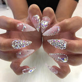 Nail Art Swarovski Round Flatback Rhinestone / Crystal AB