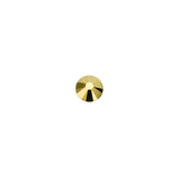 Swarovski Round Flatback Rhinestone / Aurum Nail Art Crystals ss5 ss7 ss 12 ss20 Gold