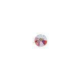 Swarovski Round Flatback Rhinestone / Light Rose AB