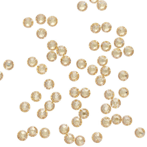 Golden Shadow Swarovski Flatback Rhinestone / Nail Art