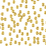 Swarovski Round Flatback Rhinestone / Metallic Sunshine