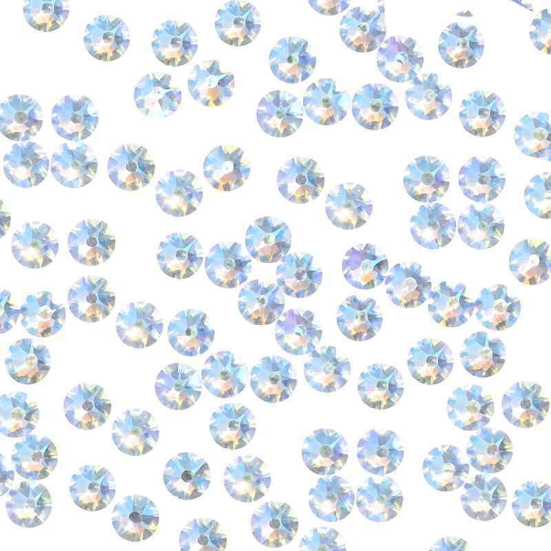 Swarovski Round Flatback Rhinestone / Crystal Shimmer Nail Art Swarovski Round Flatback Rhinestone / Crystal Shimmer
