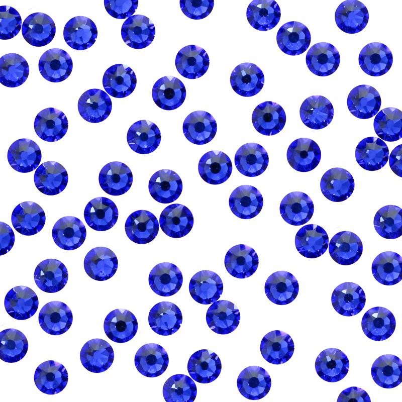 Swarovski Round Flatback Rhinestone / Majestic Blue Swarovski Round Flatback Rhinestone / Majestic Blue