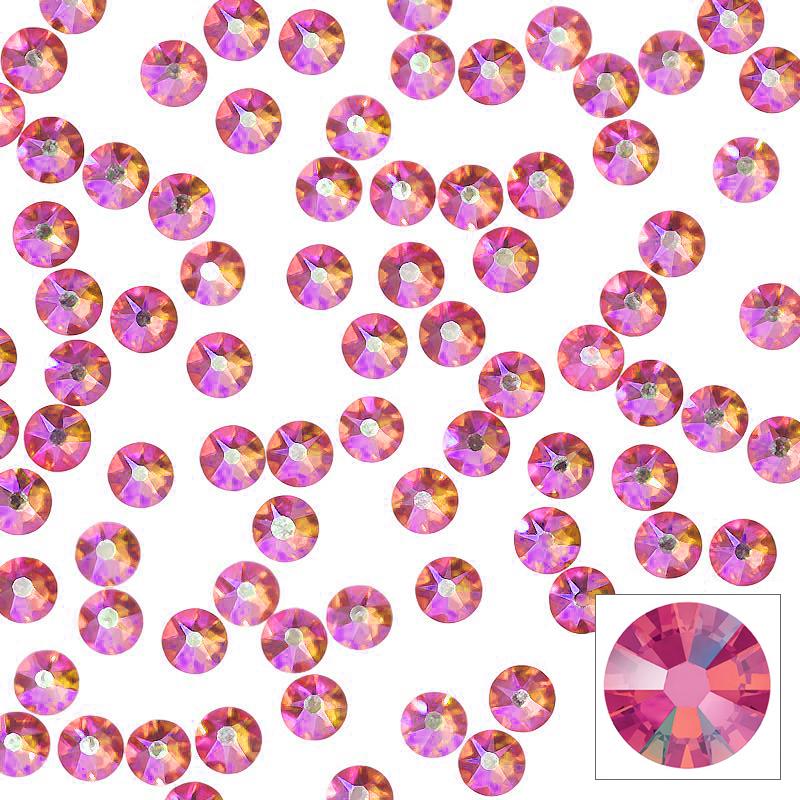 Nail Art Supplies Swarovski Round Flatback Rhinestone / Hycinthia Shimmer