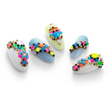Swarovski Round Flatback Rhinestone / Electric Yellow Crystals for Nail Art