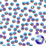 Swarovski Round Flatback Rhinestone / Tanzanite Shimmer for Nail Art