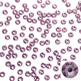 Swarovski Round Flatback Rhinestone / Iris Mauve Amethyst Purple Nail Art