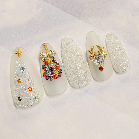 Swarovski SS 5 Round Flatback Rhinestone Value Mix Rainbow Colored Nail Art