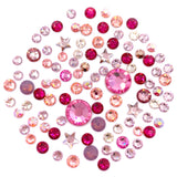 Swarovski Valentine's Day Flatback Crystal Value Mix Pink Red AB Peach