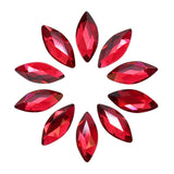 Swarovski Marquise Flatback Rhinestone / Scarlet Red 2018 New