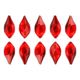 Nail Art Crystal Swarovski Flame Flatback Rhinestone / Light Siam 2205