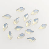 Nail Art Crystal Swarovski Flame Flatback Rhinestone / White Opal 2205