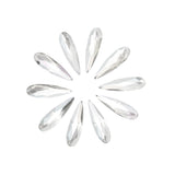 Swarovski Raindrop Flatback Rhinestone / Clear for Nail Art