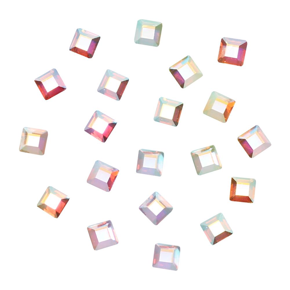 Swarovski Square Flatback Rhinestone / Crystal AB Swarovski Square Flatback Rhinestone / Crystal AB Nail Art Decor