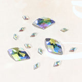 Swarovski Rhombus Flatback Rhinestone / Crystal AB