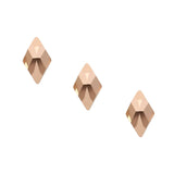 Nail Art Swarovski Rhombus Flatback Rhinestone / Rose Gold 2709